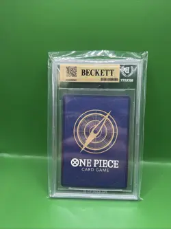 One Piece Carrying on His Will Monkey.D.Luffy OP13-118 SEC Foil BGS 9.5 - Image 2