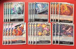 One Piece TCG: Yamato OP-16 Pre Built Deck! Ready To Play! 10 Dons Included! - Image 2