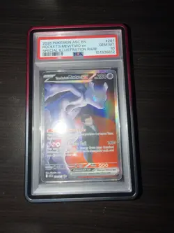 Pokemon Team Rocket's Mewtwo ex Me: Ascended Heroes SIR 281/217 Holo 2026 PSA 10 - Image 1