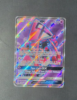 Pokemon Card Tapu Lele GX 137/145 Guardians Rising Full Art Ultra Rare 2017 - Image 2