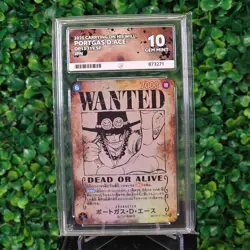 Portgas.D.Ace - OP13-119 ACE10 Perfect 10 - One Piece Wanted Japanese - Image 1