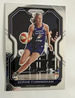 SOPHIE CUNNINGHAM 2021 Panini Prizm WNBA Card #82 RC Phoenix Mercury ROOKIE - Image 1