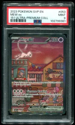 PSA 9 Mew ex 151 Ultra Premium Collection Promo 2023 Pokemon Card #053 - Image 1