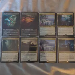 8 MtG Ikoria: Lair of Behemoths Rare Land Lot - Image 1