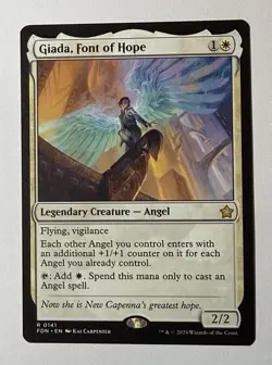 Giada, Font of Hope #141 (NM) Foundations FDN Magic MTG - Image 1