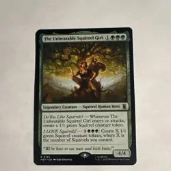 Magic: The Gathering The Unbeatable Squirrel Girl 0193 Rare Green 4/4 - Image 2