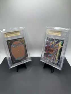 BGS 10 MTG Final Fantasy Zidane #550 Vanille #537 Borderless Surge Foil Lot - Image 2