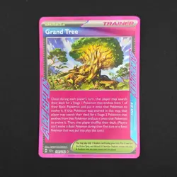 Pokemon TCG Card Grand Tree 136/142 Stellar Crown Ace Spec - NM - Image 1