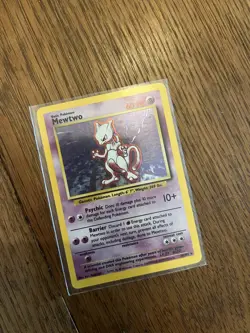Original Mewtwo Pokemon Rare Holo Card - Image 5