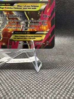Pokemon TCG M Mewtwo EX Full Art Holo Ultra Rare Card PSA 7 160/162 Breakthrough - Image 5