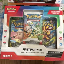 Pokemon First Partner Illustration Collection Series 2 Sealed Lot of 6 - Image 2