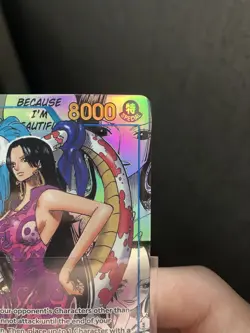 One Piece TCG Boa Hancock OP07-051 Manga 500 YEARS IN THE FUTURE English - Image 4
