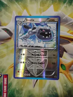 2013 Steelix 79/116 Reverse Holo Pokemon Card - Image 1