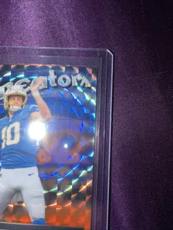 Topps 2025 Finest Football Justin Herbert Chargers Creators /25 - Image 5