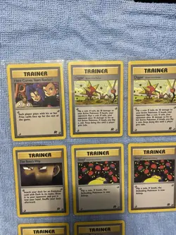 Pokemon VTG Card Lot Team Rocket Trainer Here Comes Team Rocket Collection - Image 3