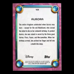 Aurora 2025 Topps Disney Wonder Princess Sleeping Beauty - Image 2