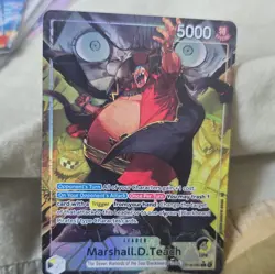 OP16-080 “Marshall.D. Teach” Alternate Art Leader (Alt Art Leader) One Piece - Image 2