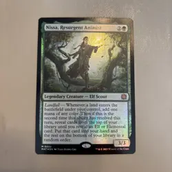 *FOIL* Nissa, Resurgent Animist - March of the Machine: The Aftermath - MTG - NM - Image 1