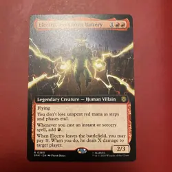 Electro, Assaulting Battery - 2025 MTG Marvel's Spider-Man Regular 0260 NM X1 - Image 1