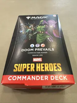 Magic The Gathering MTG Marvel Super Heroes Commander Deck Doom Prevails - Image 2