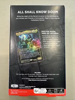 Magic The Gathering MTG Marvel Super Heroes Commander Deck Doom Prevails - Image 4