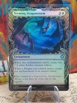 MTG - Teeming Dragonstorm #293 - Showcase - Tarkir: Dragonstorm - NM FOIL - Image 1