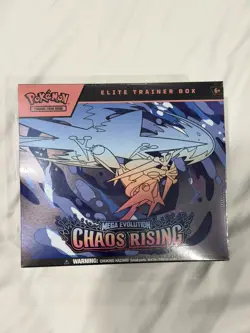 Pokemon TCG: Chaos Rising Elite Trainer Box Brand New Sealed - Image 1