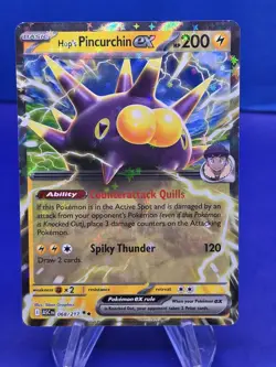 Hop's Pincurchin ex 068/217 Double Rare Ascended Heroes Pokemon Holo Near Mint - Image 1