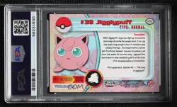Jigglypuff Topps Chrome Pokemon TV Animation Edition #39 2000 - Image 2
