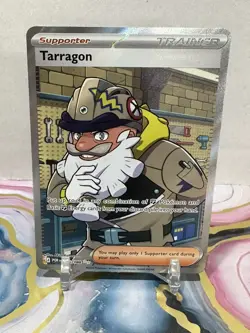 Tarragon Full Art Trainer Perfect Order 116/088 Pokemon Card TCG - Image 1