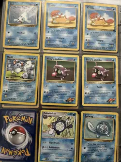 Base Set Pokemon Card (1) Guaranteed Vintage Authentic WOTC 1999 Gen 1 and Gen 2 - Image 4