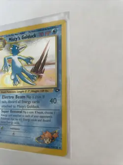 Pokemon TCG Misty's Golduck Gym Challenge 12 Holo Unlimited Holo Rare - Image 4