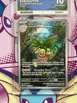 Pokemon TCG - Exeggutor 135/132 - Mega Evolution - Graded - ACE 10 - Image 3