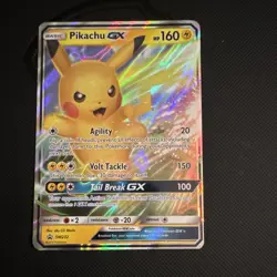 The Pokemon Company Pokemon TCG Pikachu GX SM232 SM Black Star Promo Holo ENG - Image 1