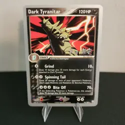 Dark Tyranitar 🦖 19/109 Pokemon World Championships 2005 NM - Mint - Image 5
