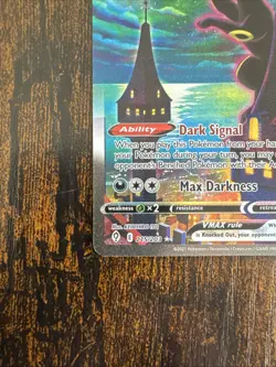 Umbreon VMAX 215/203 - Evolving Skies - Secret Rare Holo Pokemon Card English - Image 4