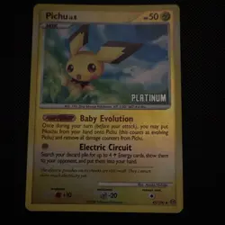 Pokemon TCG Stormfront Pichu 45/100 Reverse Holo Uncommon English HP 50 - Image 1