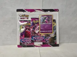Pokemon TCG Fusion Strike 3-Pack Blister Sealed with Espeon Promo - Image 1