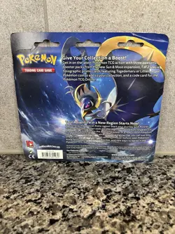 Pokemon 2017 Sun & Moon Base 3-Pack Blister Togedemaru Sealed - Image 2