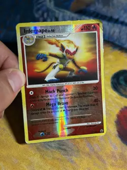 Infernape 22/100 DP Majestic Dawn Reverse Holo Rare Pokemon Card HP - Image 3