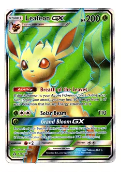 Leafeon GX Ultra Prism 139/156 Ultra Rare - Pokemon Card - Image 1