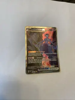 Pokemon TCG Team Rockets Mewtwo EX 213/182 Destined Rivals SIR Near Mint - Image 2