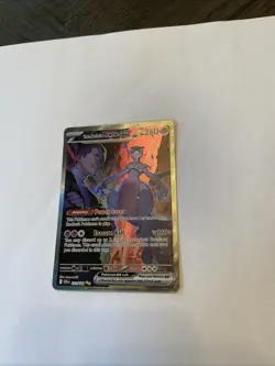 Pokemon TCG Team Rockets Mewtwo EX 213/182 Destined Rivals SIR Near Mint - Image 3