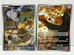 Pokemon Perfect Order - Dedenne 093/088 & Espurr 095/088 Illustration Rare NM - Image 1