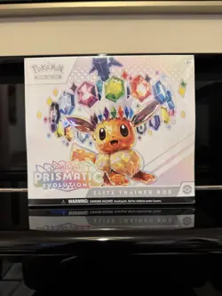 Pokemon TCG Scarlet & Violet Prismatic Evolutions Elite Trainer Box ETB x3 - Image 2