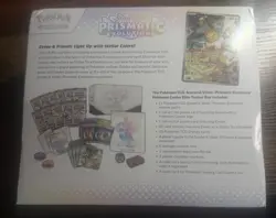 Pokemon TCG Prismatic Evolutions Pokemon Center Elite Trainer Box (ETB) dents - Image 2