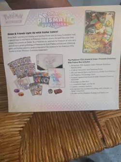 Pokemon TCG - Prismatic Evolutions - Elite Trainer Box (ETB) - Factory Sealed - Image 3