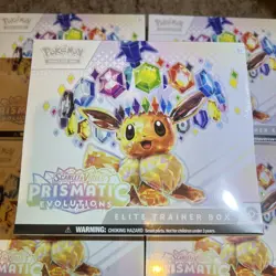Pokemon TCG Prismatic Evolutions ETB Elite Trainer Box Sealed 5 - Read Desc - Image 1