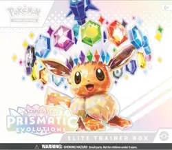 Pokemon TCG Prismatic Evolutions Elite Trainer Box Brand New (Read Description) - Image 1