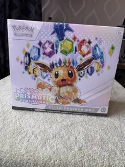Pokemon TCG Prismatic Evolutions Elite Trainer Box - Image 1
